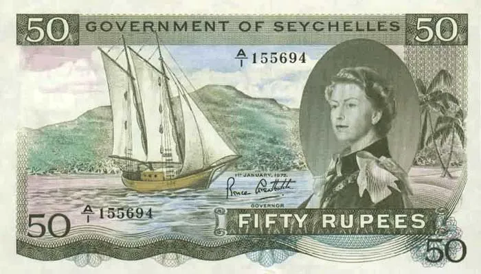 Seszele | 50 rupii seszelskich Seszele | 50 rupii seszelskich
