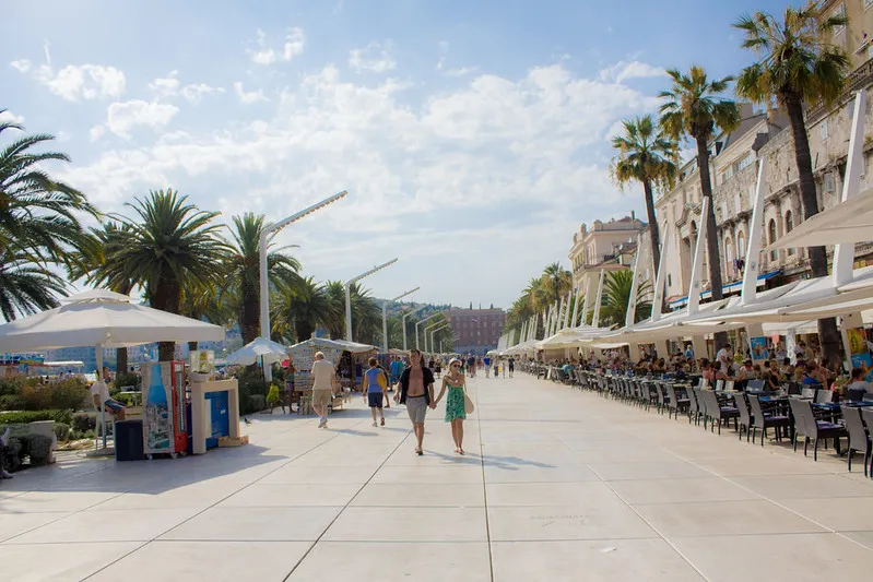 Chorwacja | Słoneczne ulice Splitu