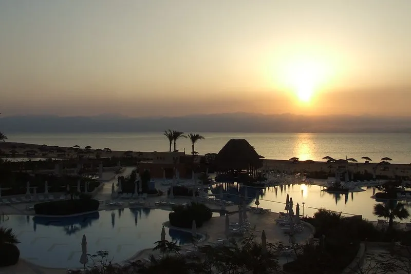 Egipt | Taba – bajeczny zachód słońca