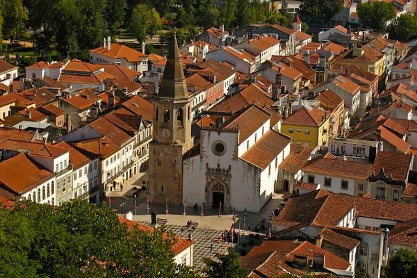 Portugalia | Tomar z lotu ptaka Portugalia | Tomar z lotu ptaka