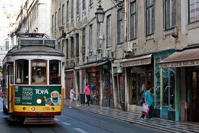 Tramwajem przez Lizbonę