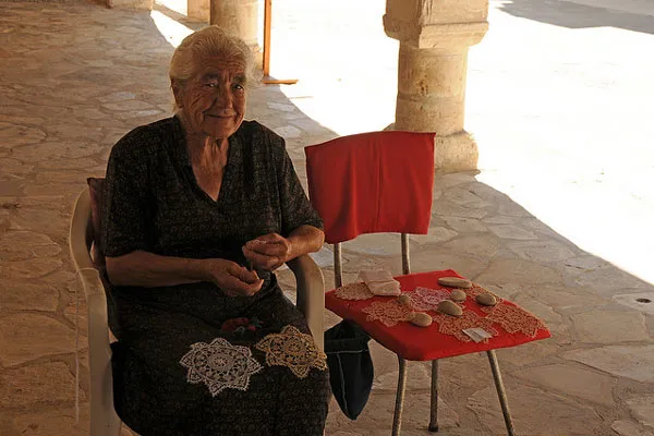 Cypr | Koronki z Omodos Cypr | Koronki z Omodos