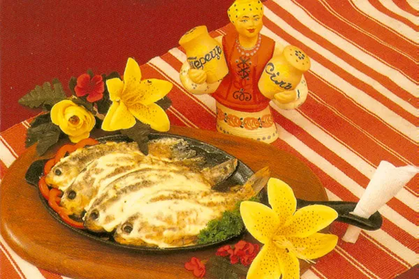 Ukraina | Karasie w śmietanie Ukraina | Karasie w śmietanie