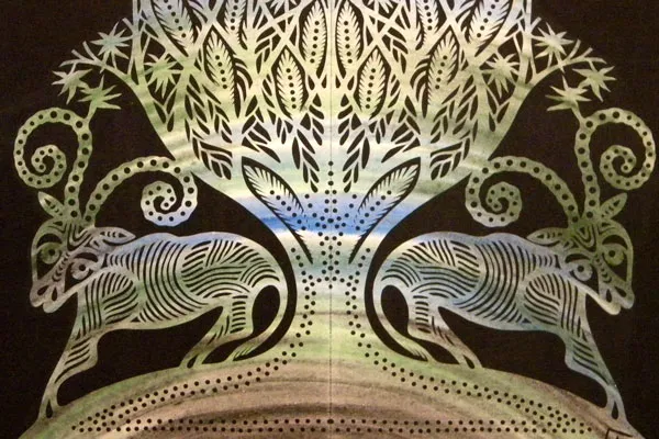 Ukraina | Pierwsze papierowe wycinanki pojawiły się na Ukrainie w XVII-XVIII wieku Ukraina | Pierwsze papierowe wycinanki pojawiły się na Ukrainie w XVII-XVIII wieku