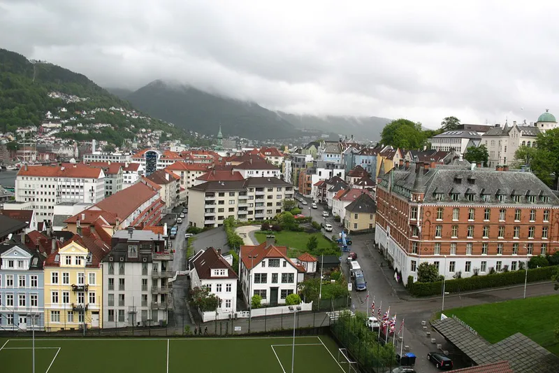 Norwegia | Ulice Bergen