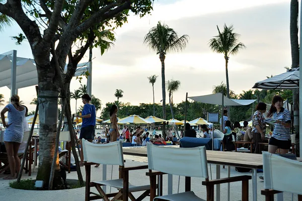 Singapur | Tanjung Beach na wyspie Sentosa Singapur | Tanjung Beach na wyspie Sentosa