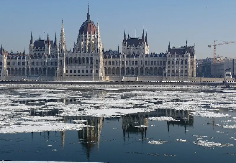 Węgry zimą