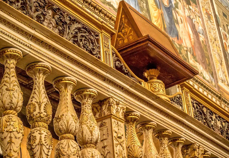 Wnętrze Kaplicy Sykstyńskiej Wnętrze Kaplicy Sykstyńskiej