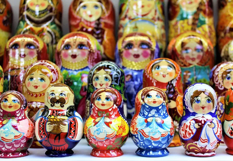 Zakupy na Ukrainie - matrioszki Zakupy na Ukrainie - matrioszki